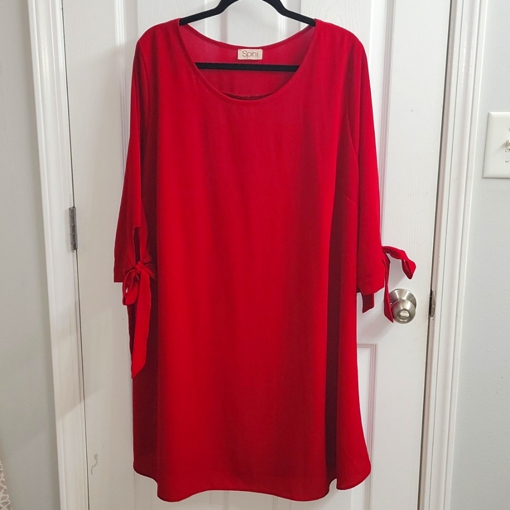 Spin USA Bow Sleeve Dress - 3XL